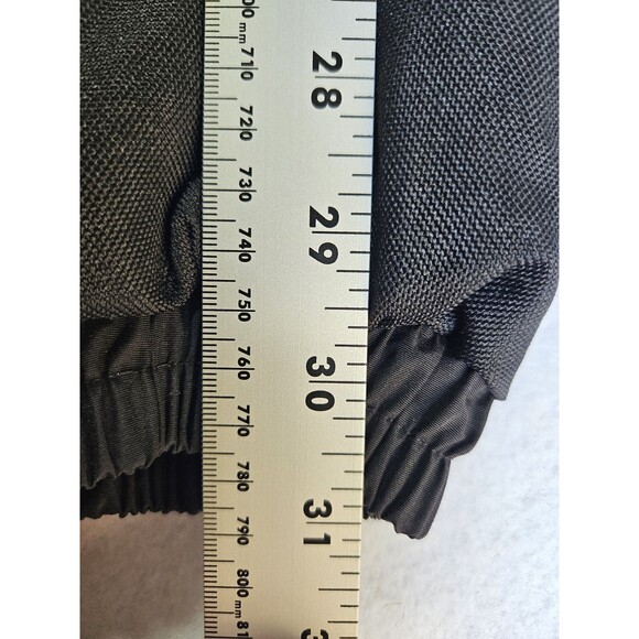 Vintage Columbia Sportswear Snow Pants Mens Size Large Black Light Weight - Picture 8 of 8